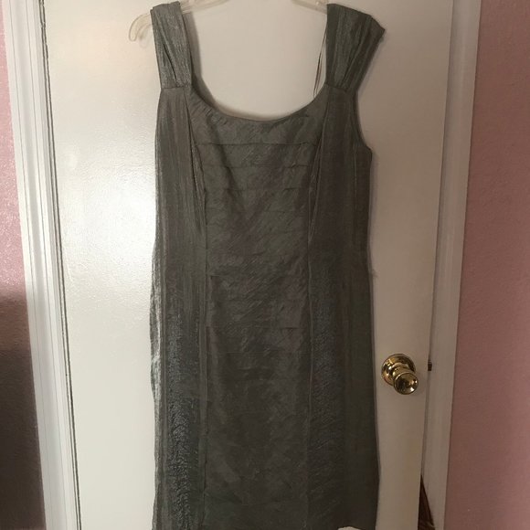 Satin Evening Dress - Picture 1 of 1